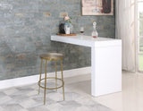 Tyson Elegant Bar Stool with Foot Ring - Contemporary Design for Kitchen and Home Bar Decor