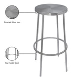 Tyson Elegant Bar Stool with Foot Ring - Contemporary Design for Kitchen and Home Bar Decor
