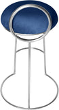 Ring Velvet Counter Stool - Elegant Contemporary Design with Durable Metal Frame & Cozy Cushion