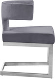 Alexandra Velvet Dining Chair - Contemporary Design with Luxurious Comfort and Durable Gold Base