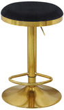 Brody Elegant Adjustable Stool with Luxurious Cushion and Stylish Finish for Upscale Entertaining