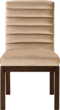 Evelyn - Dining Chair With Brown Legs