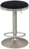 Brody Elegant Adjustable Stool with Luxurious Cushion and Stylish Finish for Upscale Entertaining