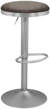 Brody Elegant Adjustable Stool with Luxurious Cushion and Stylish Finish for Upscale Entertaining