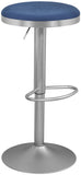Brody Elegant Adjustable Stool with Luxurious Cushion and Stylish Finish for Upscale Entertaining