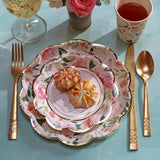 Brunch Floral 7 Inch Paper Plates Set of 16