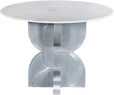 Alden Dining Table – Luxurious Marble Top with Elegant Brass Finish Base for Contemporary Style