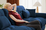 CLOUDIES 134" 3 Seater Sofa with 2 Ottomans