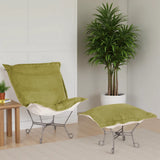 Puff Ottoman Cushion Bella Moss -Cushion and Cover Only