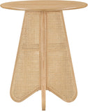 Butterfly - Solid Wood And Natural Cane Table With Natural Top