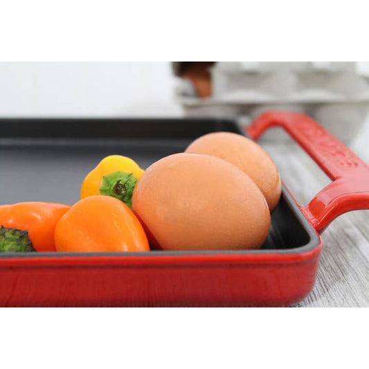 Chasseur French Enameled Cast Iron Griddle 14-inch