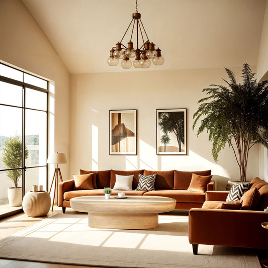 Tivoli - Indoor / Outdoor Coffee Table - Travertine Concrete