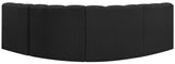 Arc - Boucle Fabric 4 Piece Corner Modular Sofa