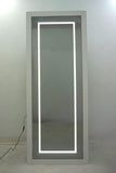 Nordio 72-inch LED Tempered Full Length Floor Mirror White