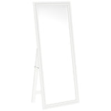 Windrose 28 x 67 Inch Tempered LED Standing Mirror White