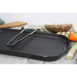 Chasseur French Cast Iron 14" Rectangle Grill w/ Fold Handle