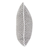 24 x 24 Outdoor Pillow Helm Pewter- Poly Insert