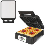 4-Slice Waffle Maker with Adjustable Temperature Control