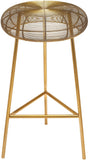 Tuscany Contemporary Counter Stool with Stylish Wire Seat for Modern Home Bar or Dining Area
