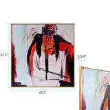 Abstract Strength Hand Painted Original Art