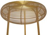 Tuscany Stylish Iron Bar Stool with Wire Seat for Contemporary Home Bar and Industrial Appeal