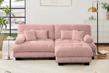 CLOUDIES 94" Loveseat with 1 Ottoman