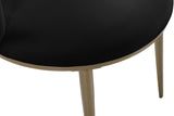 Skylar Contemporary Dining Chair Set of 2 - Stylish Velvet Seating with Gold Legs for Modern Homes