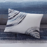 Watercolor Stripe Complete Comforter & Sheet Set, Navy