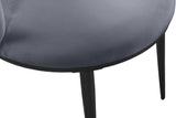Skylar Contemporary Dining Chair Set of 2 - Stylish Velvet Seating with Gold Legs for Modern Homes