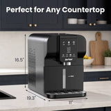 2-in-1 Countertop Nugget Ice Maker