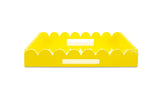 Rectangular Scalloped Riviera Tray - Yellow