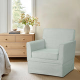 Slipcover Accent Armchair Single Sofa Chair, Mint