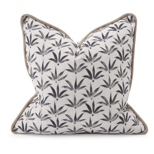 20 x 20 Pillow Hemp Charcoal - Down Insert