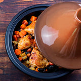 Kook Moroccan Cast Iron Tagine 3.3 Qt Blue