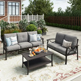 Wholesale 5 - Person Patio Conversation Sets with Cushions