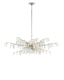 Forest Dawn Silver Chandelier