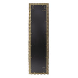 La Bailadora Bright Gold Ruffled Metal Dressing Mirror