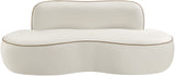 Swerve - Velvet 77" Upholstered Loveseat