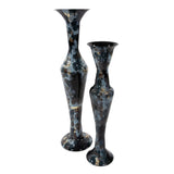 Oceanique Flared Iron Vase- Tall