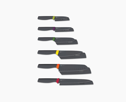 Elevate™ 6-piece Multicolour Knives Set