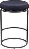 Madison Counter Stools - Set of 2 Stylish Swivel Seats with Durable Matte Metal Frame for Modern Spaces