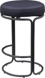 Madison Counter Stools - Set of 2 Stylish Swivel Seats with Durable Matte Metal Frame for Modern Spaces