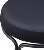 Madison Counter Stools - Set of 2 Stylish Swivel Seats with Durable Matte Metal Frame for Modern Spaces