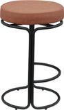 Madison Counter Stools - Set of 2 Stylish Swivel Seats with Durable Matte Metal Frame for Modern Spaces