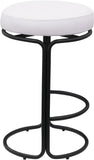 Madison Counter Stools - Set of 2 Stylish Swivel Seats with Durable Matte Metal Frame for Modern Spaces