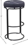 Madison Bar Stool Set of 2 - Stylish Swivel Design with Durable Matte Frame for Modern Spaces