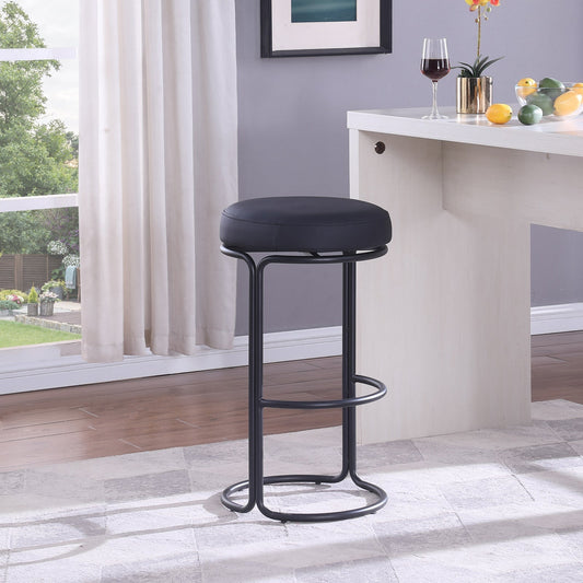 Madison Bar Stool Set of 2 - Stylish Swivel Design with Durable Matte Frame for Modern Spaces