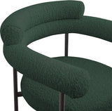 Blake Counter Stool Set of 2 - Stylish Contemporary Design with Durable Matte Black Iron Frame