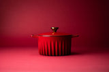 Red Dutch oven