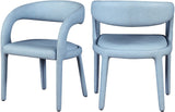 Sylvester Contemporary Dining Chair with Rounded Back for Ultimate Comfort and Stylish Décor